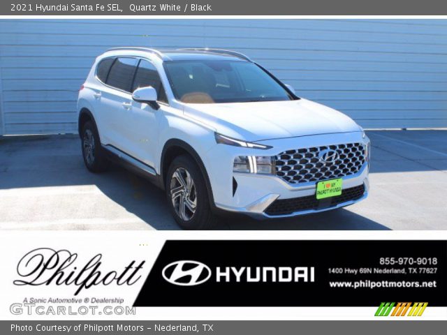2021 Hyundai Santa Fe SEL in Quartz White