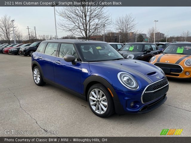2021 Mini Clubman Cooper S in Starlight Blue Metallic