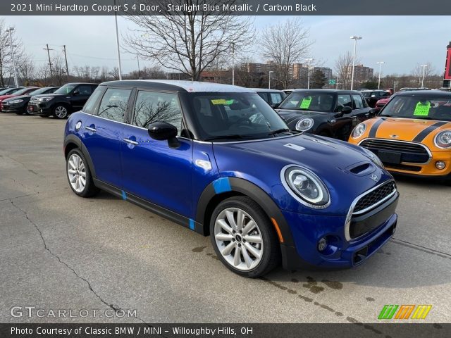 2021 Mini Hardtop Cooper S 4 Door in Starlight Blue Metallic