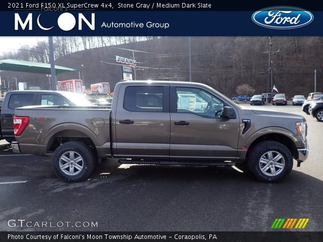 2021 Ford F150 XL SuperCrew 4x4 in Stone Gray