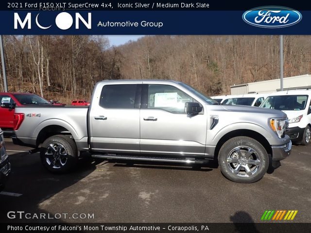 2021 Ford F150 XLT SuperCrew 4x4 in Iconic Silver