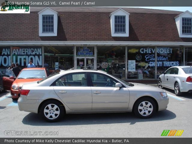 2009 Hyundai Sonata GLS V6 in Camel Pearl
