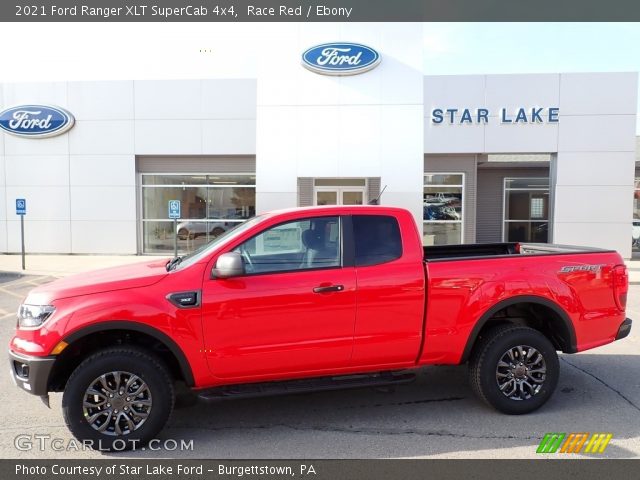 2021 Ford Ranger XLT SuperCab 4x4 in Race Red