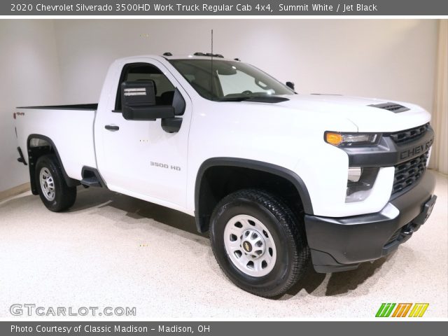 2020 Chevrolet Silverado 3500HD Work Truck Regular Cab 4x4 in Summit White