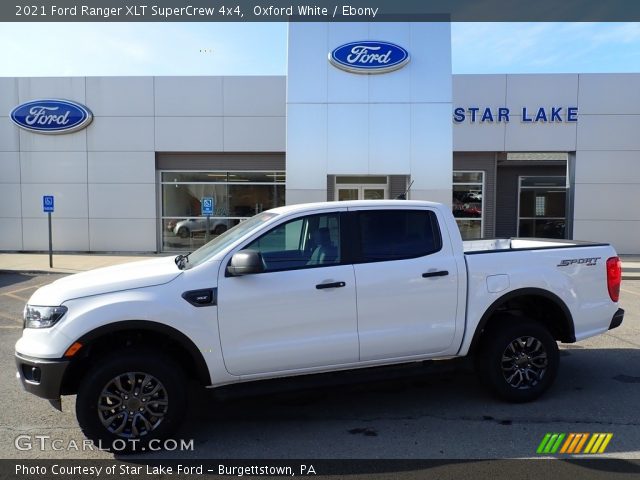 2021 Ford Ranger XLT SuperCrew 4x4 in Oxford White