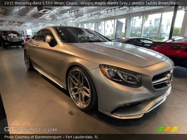 2015 Mercedes-Benz S 550 4Matic Coupe in designo Magno Alanite Grey