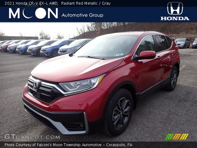 2021 Honda CR-V EX-L AWD in Radiant Red Metallic