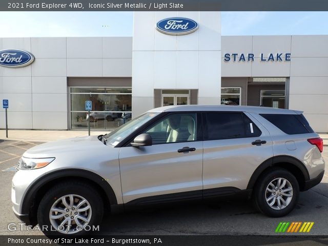 2021 Ford Explorer 4WD in Iconic Silver Metallic