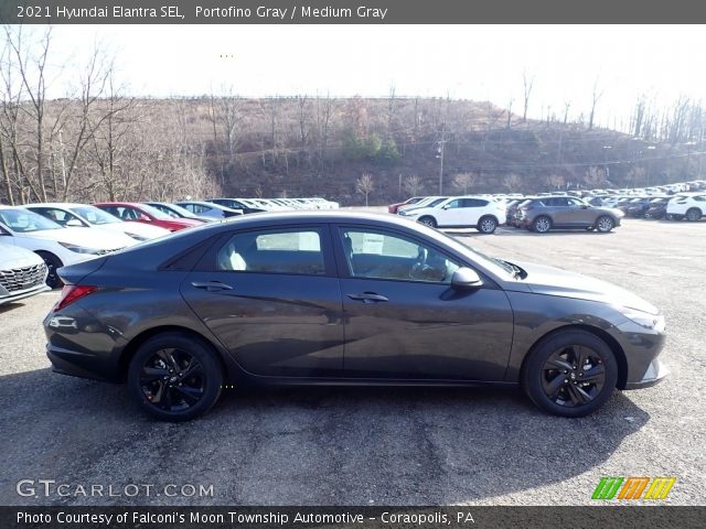 2021 Hyundai Elantra SEL in Portofino Gray