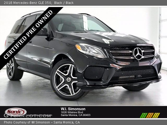 2018 Mercedes-Benz GLE 350 in Black