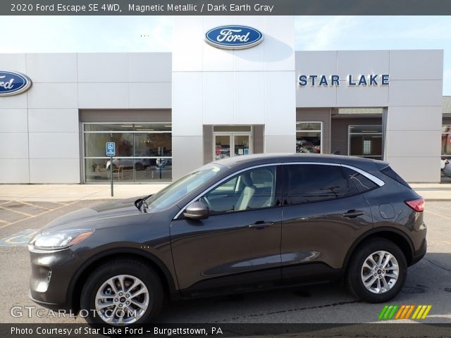 2020 Ford Escape SE 4WD in Magnetic Metallic