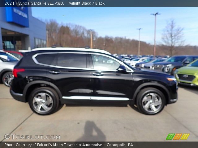 2021 Hyundai Santa Fe SEL AWD in Twilight Black