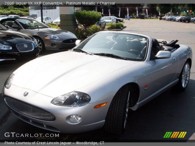 2006 Jaguar XK XKR Convertible in Platinum Metallic
