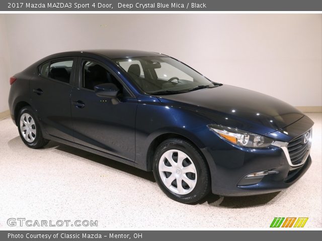 2017 Mazda MAZDA3 Sport 4 Door in Deep Crystal Blue Mica