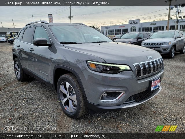 2021 Jeep Cherokee Limited 4x4 in Sting-Gray