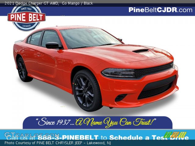 2021 Dodge Charger GT AWD in Go Mango