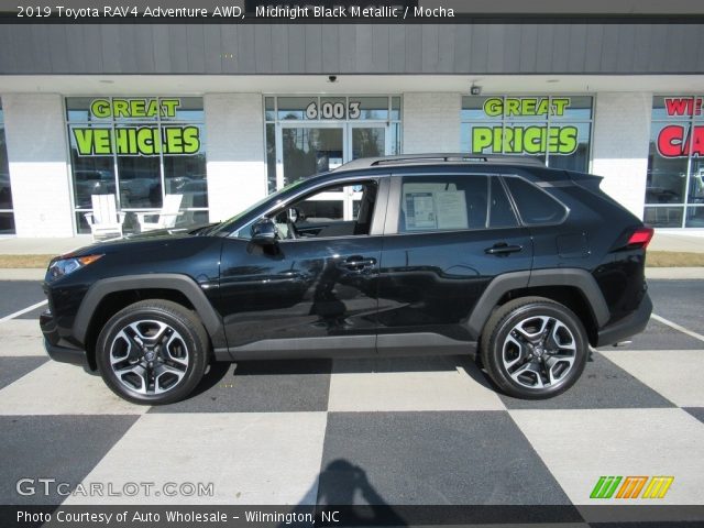2019 Toyota RAV4 Adventure AWD in Midnight Black Metallic