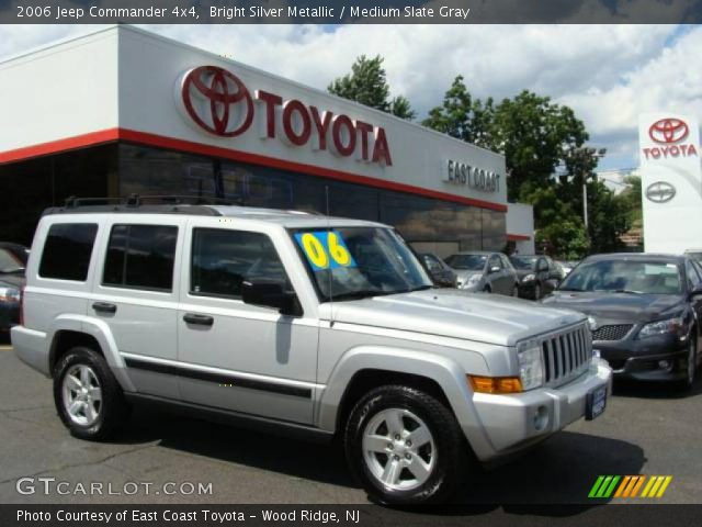 2006 Jeep Commander 4x4 in Bright Silver Metallic