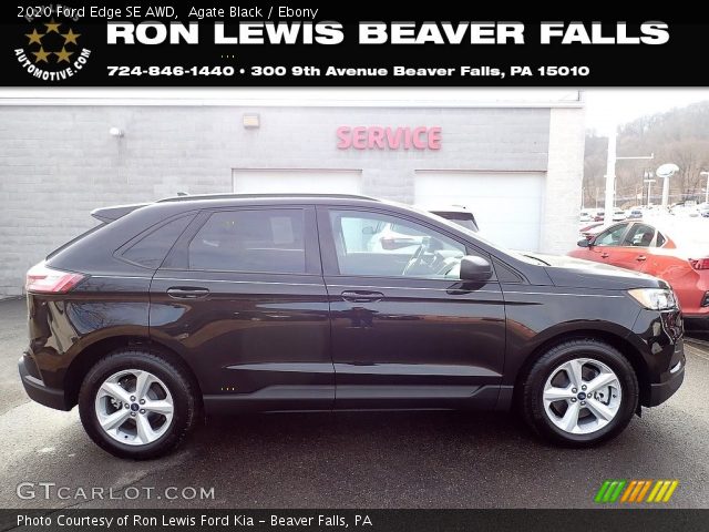 2020 Ford Edge SE AWD in Agate Black
