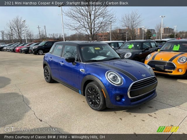 2021 Mini Hardtop Cooper 4 Door in Starlight Blue Metallic