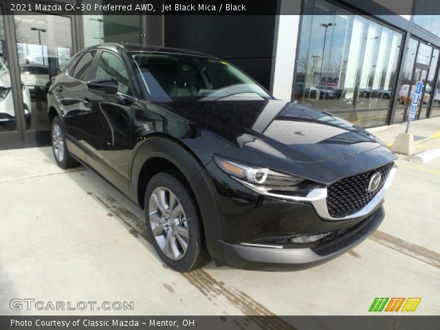 2021 Mazda CX-30 Preferred AWD in Jet Black Mica