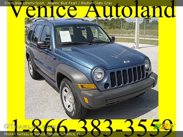 2006 Jeep Liberty Sport in Atlantic Blue Pearl