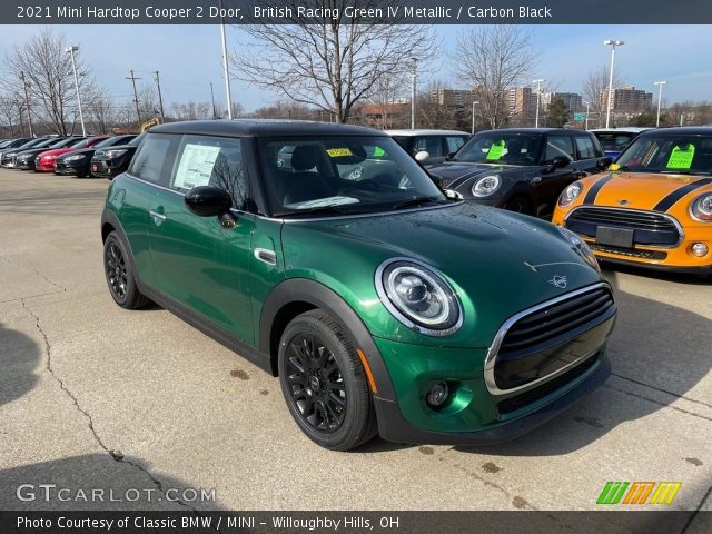 2021 Mini Hardtop Cooper 2 Door in British Racing Green IV Metallic