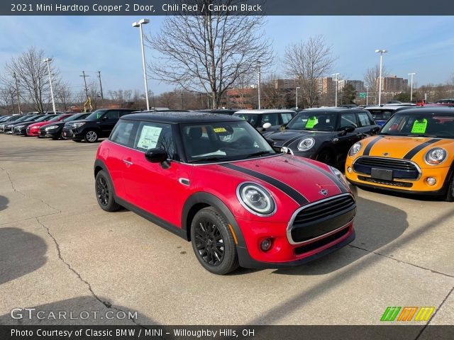 2021 Mini Hardtop Cooper 2 Door in Chili Red