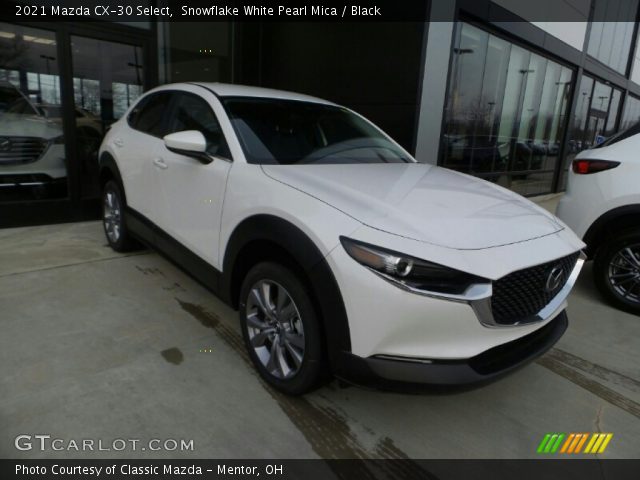 2021 Mazda CX-30 Select in Snowflake White Pearl Mica