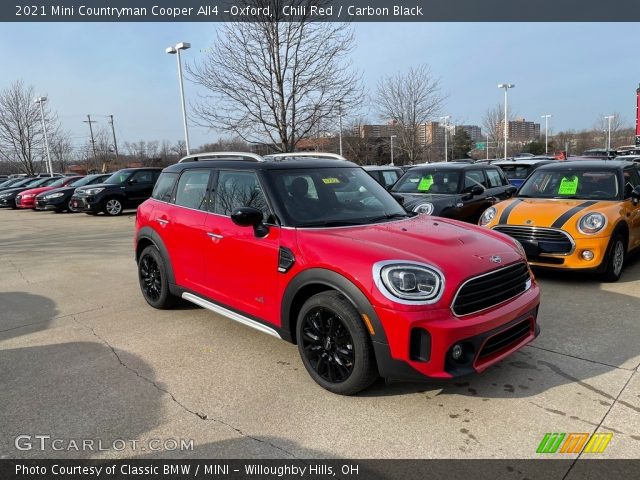 2021 Mini Countryman Cooper All4 -Oxford in Chili Red