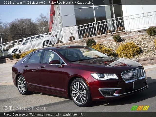 2018 Lincoln MKZ Select AWD in Ruby Red Metallic