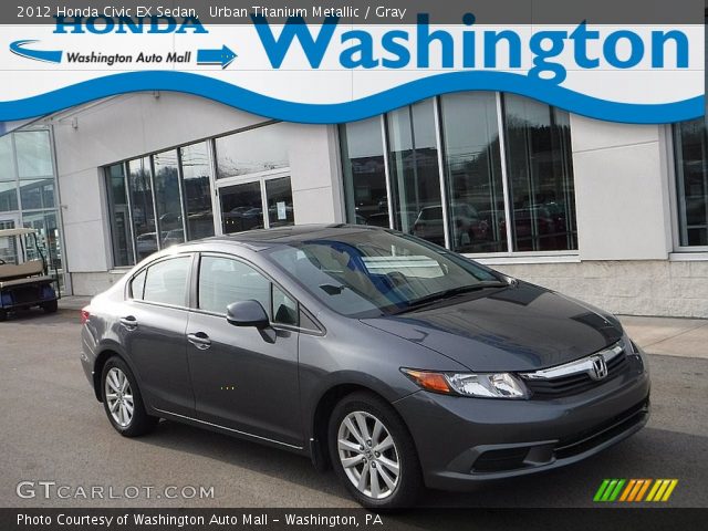 2012 Honda Civic EX Sedan in Urban Titanium Metallic