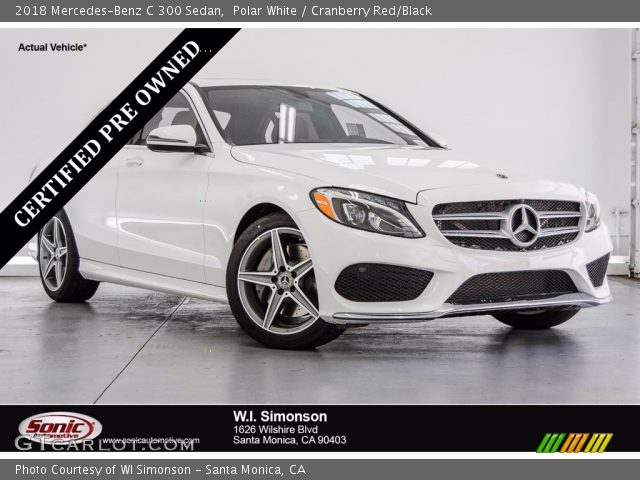 2018 Mercedes-Benz C 300 Sedan in Polar White