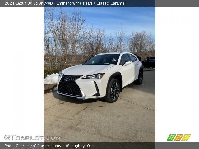 2021 Lexus UX 250h AWD in Eminent White Pearl