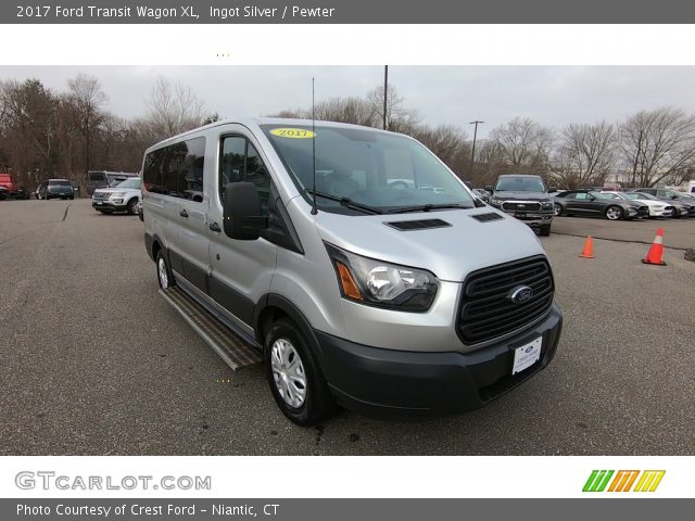 2017 Ford Transit Wagon XL in Ingot Silver
