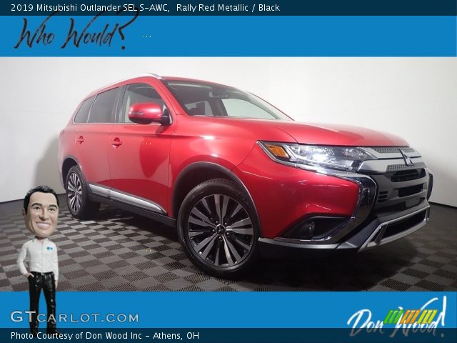 2019 Mitsubishi Outlander SEL S-AWC in Rally Red Metallic