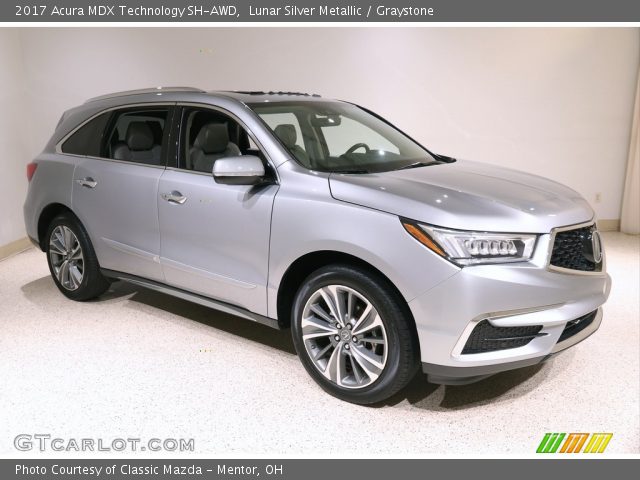 2017 Acura MDX Technology SH-AWD in Lunar Silver Metallic