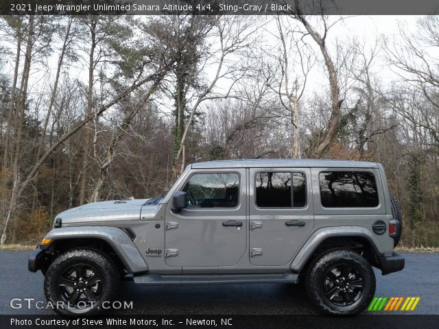 2021 Jeep Wrangler Unlimited Sahara Altitude 4x4 in Sting-Gray