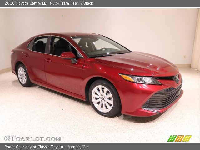2018 Toyota Camry LE in Ruby Flare Pearl