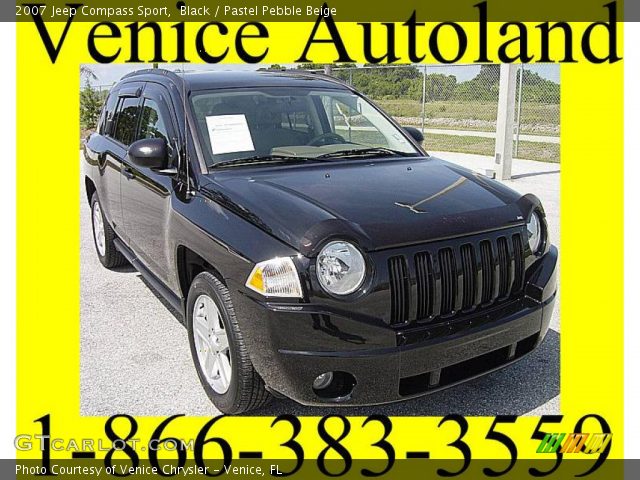 2007 Jeep Compass Sport in Black