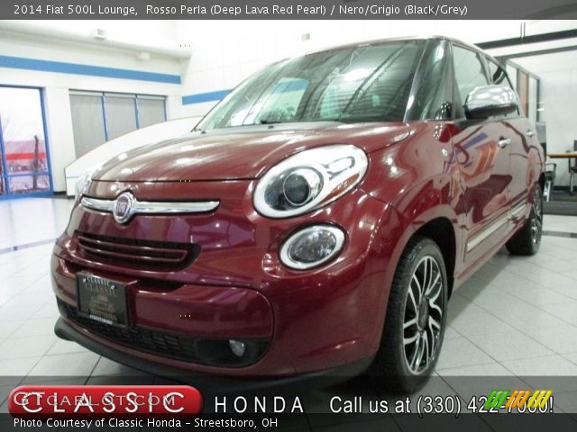 2014 Fiat 500L Lounge in Rosso Perla (Deep Lava Red Pearl)