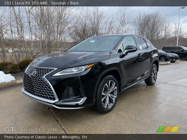 2021 Lexus RX 350 AWD in Obsidian