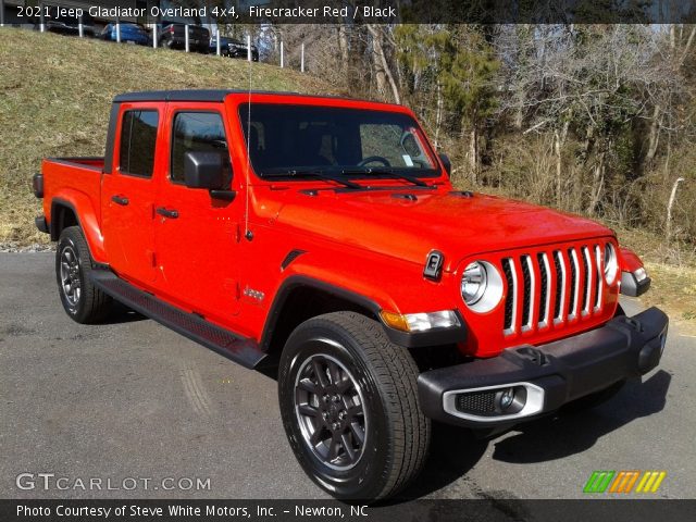 2021 Jeep Gladiator Overland 4x4 in Firecracker Red