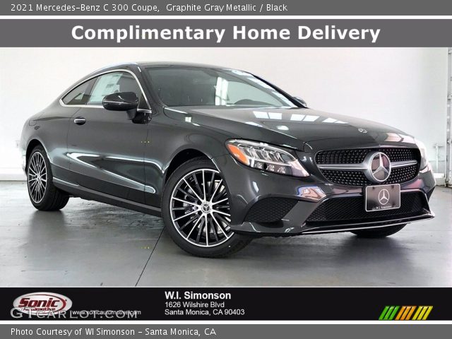 2021 Mercedes-Benz C 300 Coupe in Graphite Gray Metallic