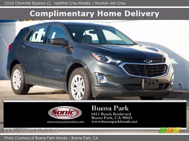2018 Chevrolet Equinox LS in Nightfall Gray Metallic