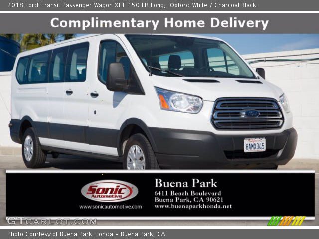 2018 Ford Transit Passenger Wagon XLT 150 LR Long in Oxford White