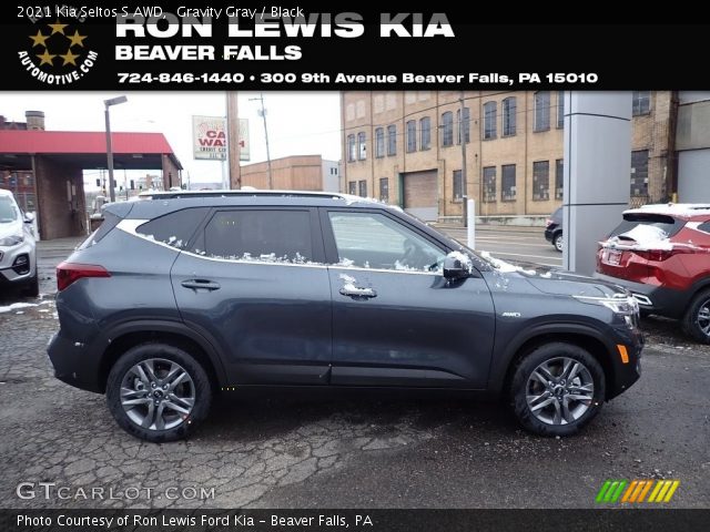 2021 Kia Seltos S AWD in Gravity Gray