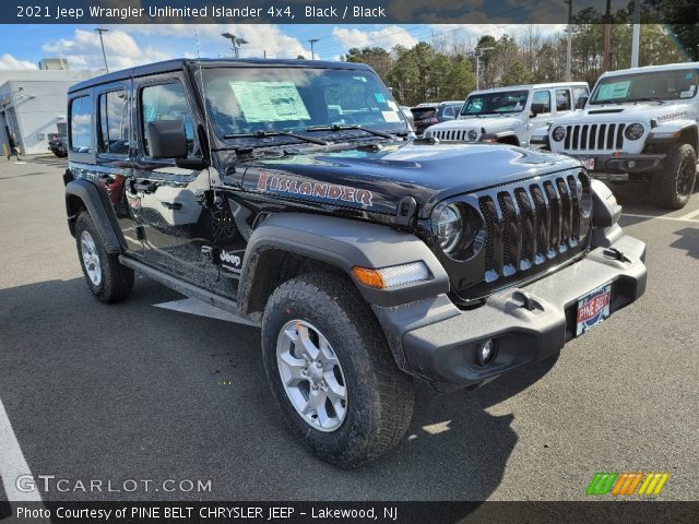 2021 Jeep Wrangler Unlimited Islander 4x4 in Black