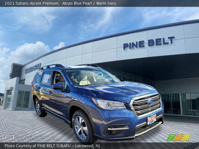 2021 Subaru Ascent Premium in Abyss Blue Pearl