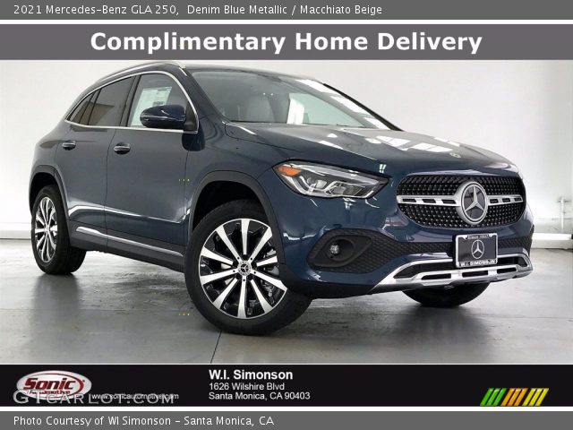 2021 Mercedes-Benz GLA 250 in Denim Blue Metallic